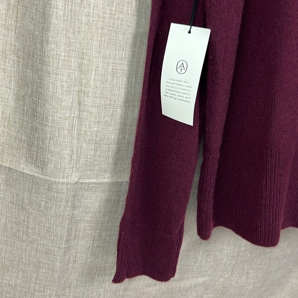 Ann Taylor New Women’s XXL 100% Cashmere Shawl Collar Wrap Sweater - Picture 6 of 8